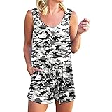 wjiNFDFG Bauchfreies Top Mädchen Frauen ärmelloser eleganter...