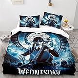 Enfunt-Home Addams Bettwäsche 135×200 Mit Reißverschluss 100%...