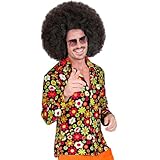 WIDMANN MILANO PARTY FASHION - 60er Jahre Hemd für Herren, Hippie,...