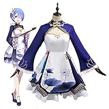 EDMKO Rem Ram Cosplay Kostüm 5PCS Anime Re: Life in A Different World...
