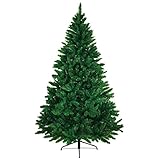 BB Sport Christbaum Weihnachtsbaum 180 cm Mittelgrün PVC Tannenbaum...