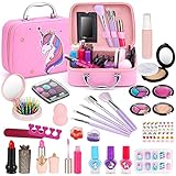 Cezetoy kinderschminke Set mädchen, 27PCS schminkkoffer mädchen...