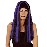 Cesar K015-001 - Perücke Vampirella schwarz-violett