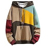 XIAOYAO Hoodie Herren Techwear Kapuzenpullover Hip Hop Long Sleeve...
