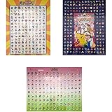 Pokémon Poster Vorteilsset | 3er Set Sammelposter | 50 x 40 cm |...