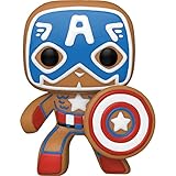 POP Marvel: Holiday – Gingerbread Captain America Funko Pop!...
