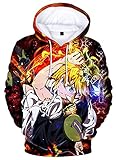 Herren The Seven Deadly Sins Hoodies Meliodas Pullover Jacke Top Ban...