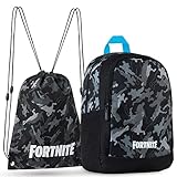 Fortnite Rucksack Kinder Schulrucksack Jungen und Turnbeutel School...