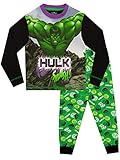 Marvel Jungen Schlafanzug The Incredible Hulk Mehfarbig 116