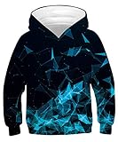 Goodstoworld Hoodie Jungen Pullover Kinder 3D Blaue Rauch Jungen...
