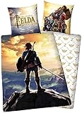 The Legend of Zelda Breath of The Wild Unisex Bettwäsche Multicolor...