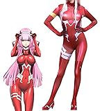 YZJYB Darling FRANXX Cosplay Zero Two Jumpsuit Cosplay Kostüm...