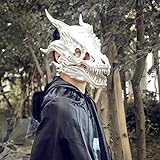PartyGears Dinosaurier Kopfmaske Dino bewegliche Kiefermaske für...