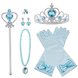 Vicloon Prinzessin Kostüme Zubehör, 8-teiliges Set Mädchen Dress up...