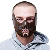 GOODS+GADGETS Psychopathen Beißer Horror Maske im Stil von Hannibal...
