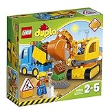 LEGO DUPLO 10812 - Bagger & Lastwagen | Kleinkind Spielzeug ab 2...