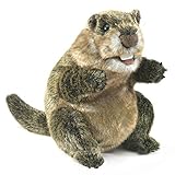 Folkmanis Handpuppe Puppet Murmeltier 3169