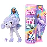 BARBIE Cutie Reveal Puppe - Plüschpudel mit 10 Überraschungen,...