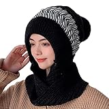 AUNEVN Winter Warme Mütze Damen Winter Gestrickte Warme Mützen...