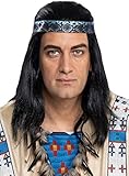 Generique - Winnetou-Perücke für Erwachsene Kostümzubehör...