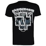Rammstein Herren T-Shirt In Ketten, Offizielles Band Merchandise Fan...