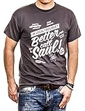 Breaking Bad T-Shirt Call Saul grau Größe XL