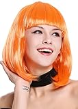 WIG ME UP - 0073-3-PC24 Perücke Damenperücke Karneval Longbob Bob...