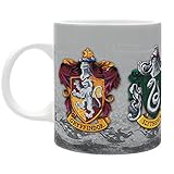 HARRY POTTER - Keramik Tasse - Hogwarts Wappen - Gryffindor -...