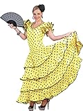 Flamenco Kleid zum Samba Kostüm für Damen Gr. 36 38 - Tolles...