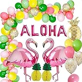 AcnA Hawaii Beach Party Deko, Hawaii Party Dekorationens Luau mit...