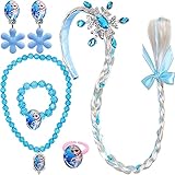 Miotlsy Frozen Prinzessin Kostüm Zubehör Set Kinderschmuck Kleine...