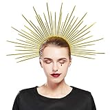 Fantherin Halo Krown Damen Mary Halo Stirnband Sonnengott Cosplay...