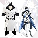 Jiumaocleu Akame Ga Kill Cosplay Kostüm Esdeath Kleid Ärmelloser...