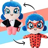 Miraculous Ladybug Plüsch Schlüssel-Anhänger, Marinette - Ladybug,...