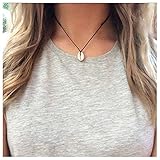 Cimenexe Bohème Muschel Anhänger Halskette Cowrie Choker Halskette...
