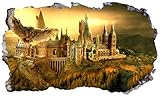 Chicbanners Harry Potter Hogwarts Castle Hedwig Owl 3D Magic Window...