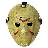 Landisun Maske, Horror-Hockey-Maske, für Halloween