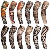 BBTO 12 Stück Tattoo Ärmel Set Arm Sleeves Kühlung Gefälschte...