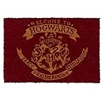 Harry Potter Welcome to Hogwarts Doormat Watch, Kokosfaser, Red &...