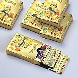 WMJDD Charizard Vmax Metal Gold Plated Card, Golden Dx Gx, Cards for...