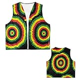 Widmann - Weste Rastafarian, Jamaikaner, Reggae, Rastaman, Karneval,...