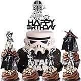 25 PCS Star Wars Cake Decoration Star Wars Tortendeko Muffins Deko...