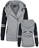 Harry Potter Quidditch Frauen Übergangsjacke grau/schwarz 3XL