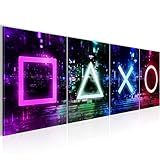 Runa Art Bilder Set mehrteilig Spielkonsole Gamer Wandbilder...