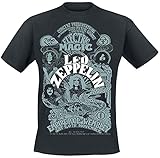 Led Zeppelin Electric Magic Männer T-Shirt schwarz XL 100% Baumwolle...