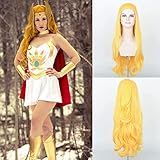 She-Ra Princess of Power Adora Cosplay-Perücke für Frauen, lange...