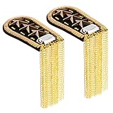 TENDYCOCO Schulterklappen Quaste Kette Schulter Abzeichen Metall...