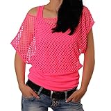 Freyday Damen Netzoberteil Sommertop Fasching Partytop in versch....