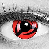 Meralens 1 Paar Farbige Anime Sharingan Kontaktlinsen Kakashi Naruto...
