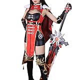 FCCAM Beidou Cosplay Genshin Full Set Erwachsene Beidou Cosplay Outfit...